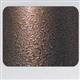 SMOKERS POST FLOOR STANDING PLATE WITH COPPER VEIN FINISH